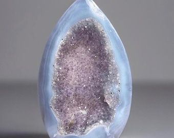 Amethyst Agate Flame, Statement Crystals, Cluster Amethyst Flame Freeform, Unique Natural Gems