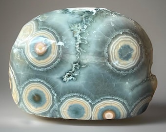 Old Stock Ocean Jasper Freeform - Rare Vintage Vein 1-2, Original Madagascar Bubble Jasper, Orbicular Jasper “Founders Vault Release” (346)