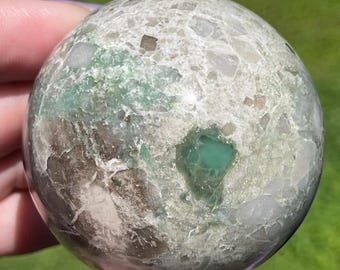 Lucin VARISCITE Sphere - Edison Bird Mine, Utah