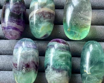 Mica & Rainbow Fluorite Shiva Lingam, High Quality Shiva Lingam Polished Crystal - You Pick