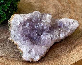 Egyptian Lavender Amethyst Flower Cluster Rare Geode Specimen - #5