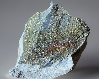 Rainbow Pyrite Specimen • Rough Natural Pyrite Stone • Colorful Sparkling Pyrite • Unique Rare crystal • mineral specimen