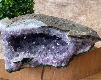 Amethyst Portal Geode Cluster Specimen - #150
