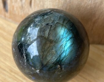 Labradorite Sphere Blue Flash - No. 60