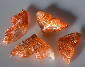 Arusha Sunstone Mini Mermaid Fish Tail Carving - You Pick