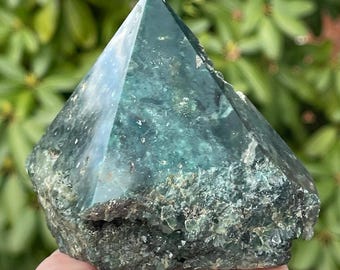 Ocean Jasper Top Polished, Marovato Vein Stone, Madagascar Orbicular Floral orb Jasper, Collectible Crystal (423)