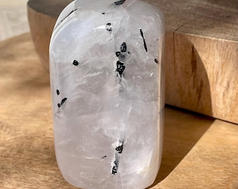 Black Tourmaline in Quartz Crystal Freeform (70)