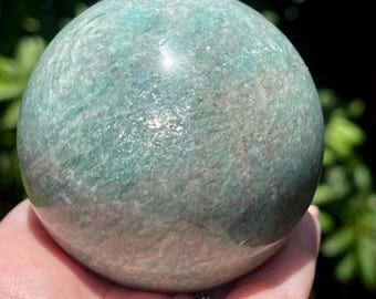 Amazonite Sphere XL Crystal Orb