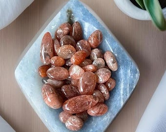 High Quality Arusha Sunstone Tumbles - All Chakras - No. 111