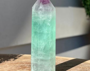 Watermelon Fluorite Tower, AAA HQ Crystals, #17