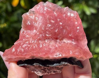 Jelly Cobalto Calcite Large Gemmy Specimen, Cobaltoan Calcite Crystal Freeform - Stunning Pink Color