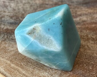 Caribbean calcite Blue Freeform - #6