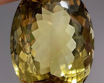Collectors Quality Citrine Size 431.25 ctw. 100% Natural Oval shape Citrine.