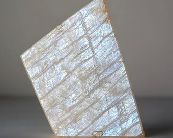 Moonstone Freeform Slab with gorgeous BLUE Flash