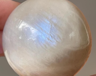 Blue Moonstone High Quality Sphere , Transparent White Moonstone Sphere, AAA Grade Crystal Gifts , Rare Crystal Find
