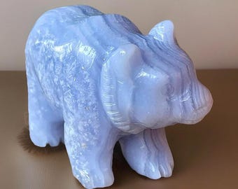 Blue Lace Agate*Rare HQ