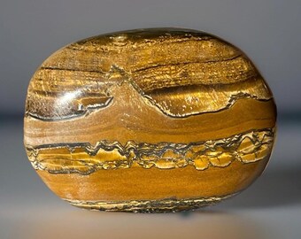 Tiger Iron Crystal Palmstone #63