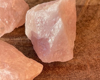 Raw Rose Quartz Crystal
