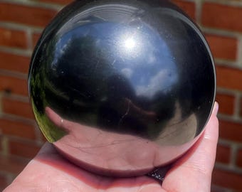 Genuine Shungite Xl Sphere - 77mm (47)