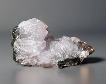 Lavender Amethyst Specimen, Unique Natural Egyptian Crystals - #70, Rare Crystal Cluster Find