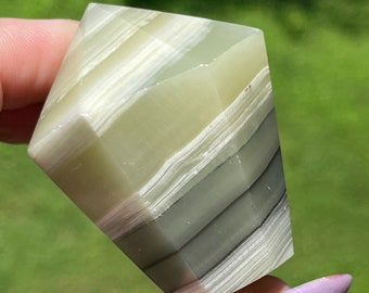 Green Onyx Crystal Cupcake - #73