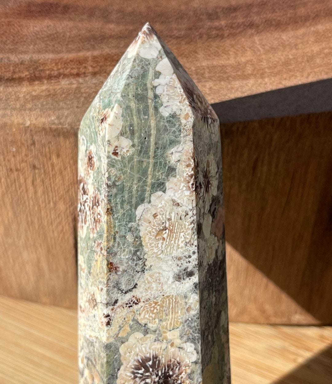 Green Flower Rhyolite Tower Rhyolite Point AAA Grade Green Jasper - Etsy