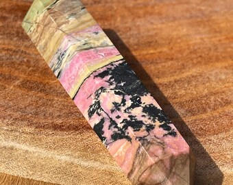 Rhodonite Tower Pink manganese