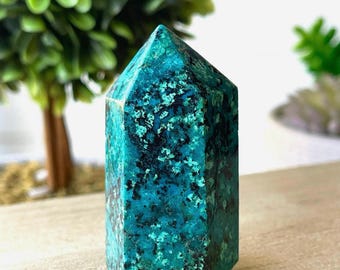 Chrysocolla Tower - Azurite - Malachite - Turquoise