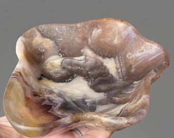 Fluorite XLarge Crystal Bowl, Mexican Fluorite trinket plate, Crystal Dish for Jewelry, Natural Minerals for the Home Decor