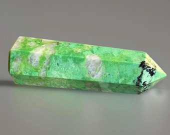 Variscite Tower - Rare Large Variscite Crystal Point from Germany