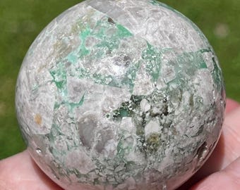 Lucin VARISCITE Sphere - Edison Bird Mine, Utah