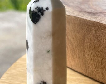 Black and White Zebra Jasper Tower | AAA grade Crystal | Black White Crystal | Crystal gifts, Home Decor, aesthetically pleasing decor