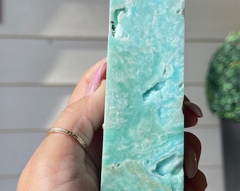 Hemimorphite Tower Robins egg blue HQ point , AAA grade Crystal’s , Collector’s Hemimorphite Mineral