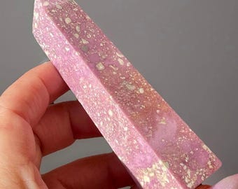 Phosphosiderite Crystal Point