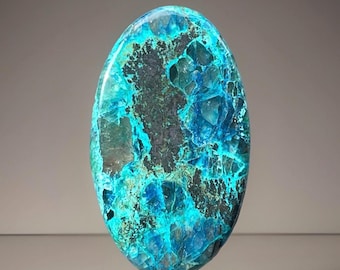 Shattuckite Flat Cabochon Crystal Gemstone ( 50)