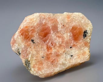 Sunstone Front Polish Stone, Golden Sunstone Rough & Polished Crystal Specimen