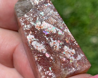 Arusha Sunstone Tower , AAA Grade Crystal Gifts , Home decor, Energy crystals, Rare Crystals