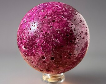 Ruby XL Sphere  Fluorescent  Ruby