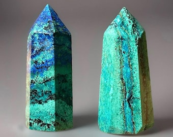 Chrysocolla Tower - Azurite • Malachite • Turquoise