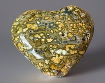 Ocean Jasper Crystal Heart (265)