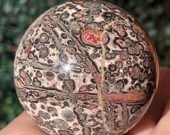 Leopard Jasper Large Sphere - #456
