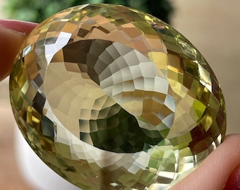 Phantom Citrine Brilliant Oval Cut 184 Ctw, Fine Quality Collector’s Gemstones Natural Citrine