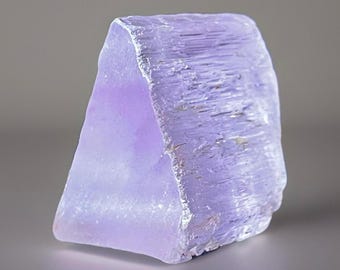 Kunzite Faceting Rough 286.65 ctw - Natural Purple Lavender Gemmy Etched Kunzite - Rare Mineral Specimen - Collector's Display Crystal