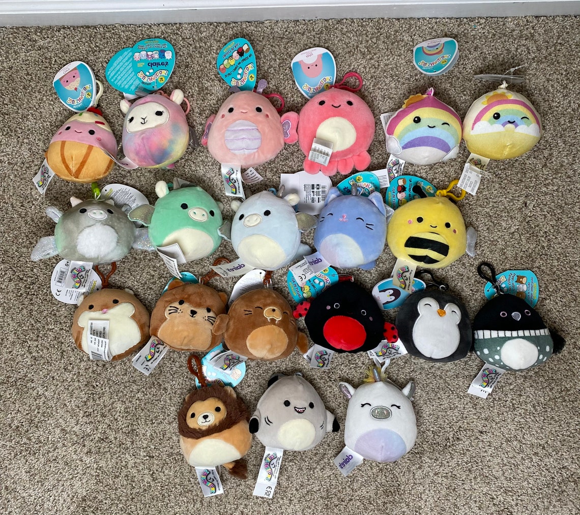 Personalized Squishmallow Clips Etsy