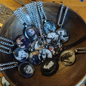 Horror image pendants