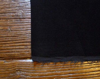 BLACK - Cotton Dressmaking Velvet Fabric - Lightweight velveteen for making Clothes, Crafting and Photography Backdrop