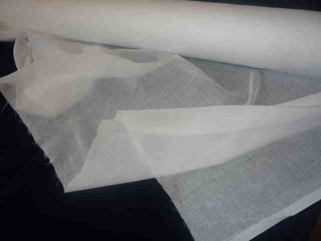 Linen Fabric Optic White, Linen Fabric Medium Weight  185g/m2stonewashed,soft White Linen Fabric, 1 Meter 