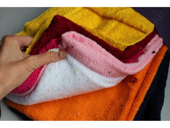 TOWELLING REMNANT PACK 950g of Cotton Terry Towelling Pieces for Patchwork Crafts Etsy Canada