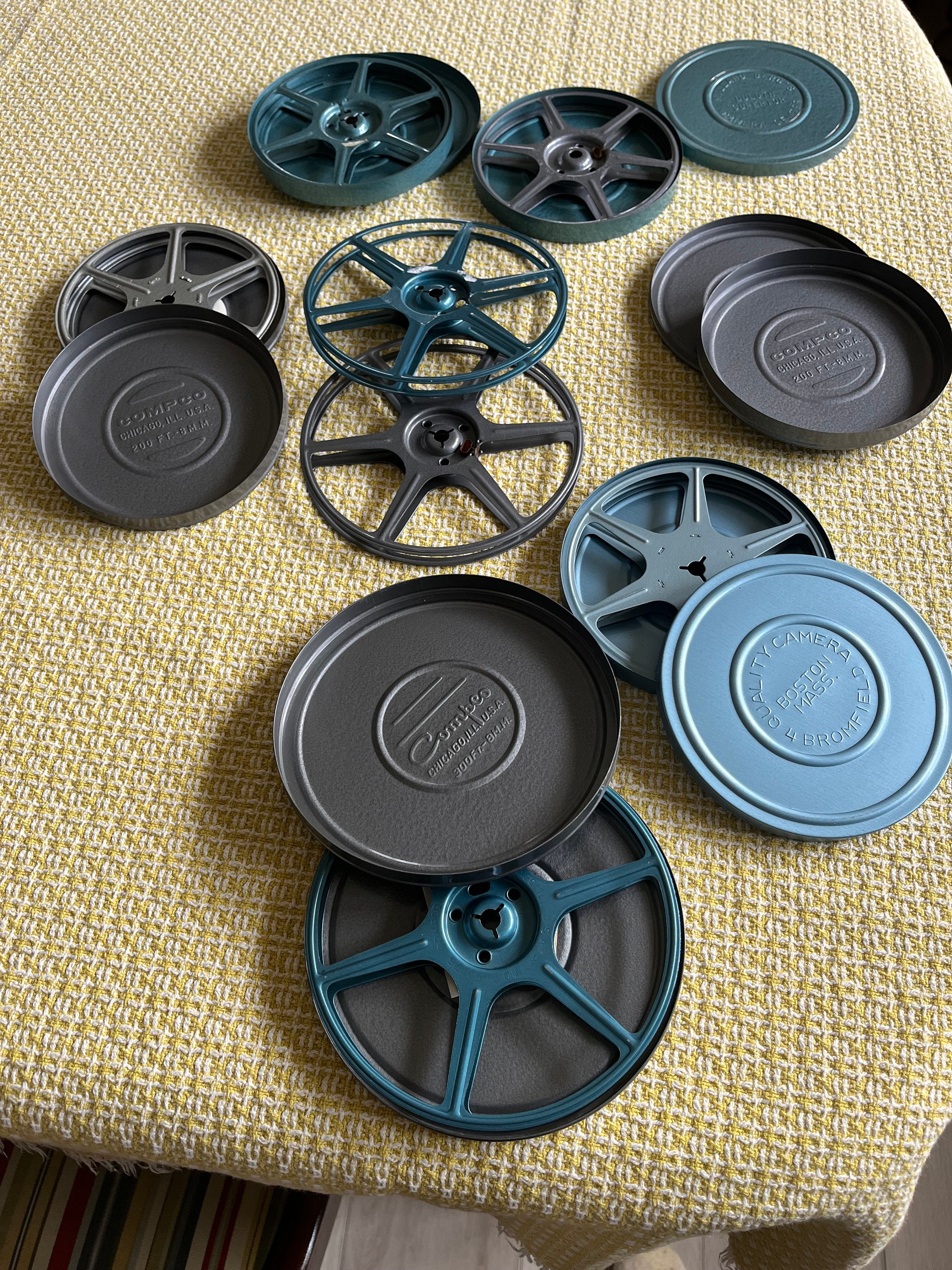 Vintage 8mm Film Reels, Canisters and Home Movies post 607 