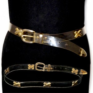 Clear Pvc Belt - Etsy display picture 1